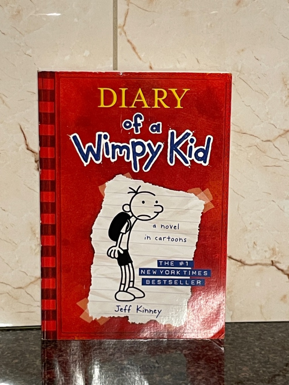Diary of a Wimpy Kid paperback book
